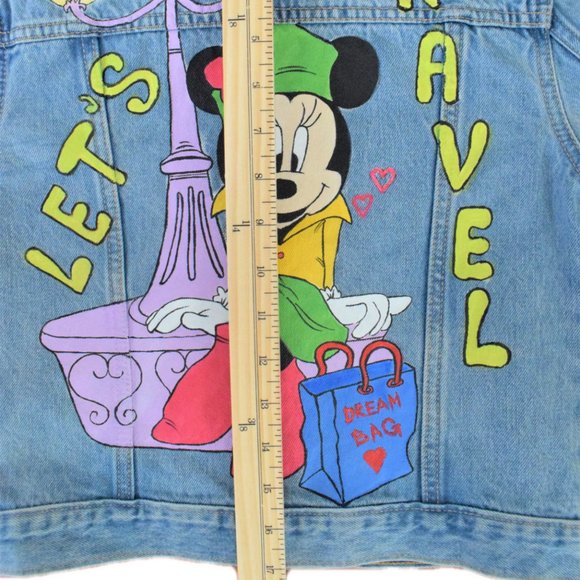 Hand Painted Denim Jacket NEW - Picture 5 of 5